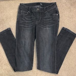 Black washed jeans. Used once.